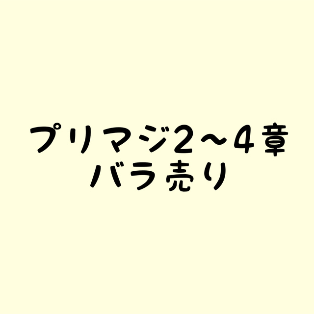 プリマジ　2章　3章　4章コーデ　バラ売り