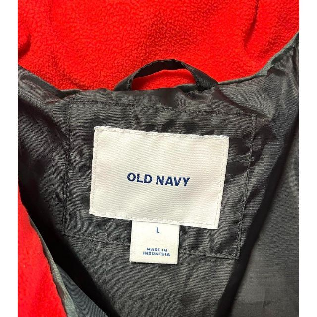 Old Navy(オールドネイビー)のOLDNAVY ★オールドネイビー ダウンジャケット レッド Lサイズ メンズのジャケット/アウター(ダウンジャケット)の商品写真