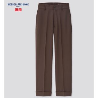 ユニクロ(UNIQLO)のUNIQLO/イネス　ウールブレンドワイドパンツ(カジュアルパンツ)