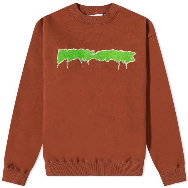 FUCKING AWESOME OUTLINE LOGO CREW SWEATトップス