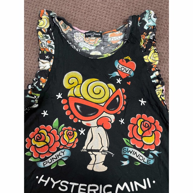 HYSTERIC MINI(ヒステリックミニ)のヒスミニ タンクトップ キッズ/ベビー/マタニティのキッズ服女の子用(90cm~)(Tシャツ/カットソー)の商品写真