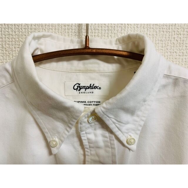 GYMPHLEX(ジムフレックス)の【お取置き済】Gymphlex | オックスフォード ボタンダウンシャツ メンズのトップス(シャツ)の商品写真