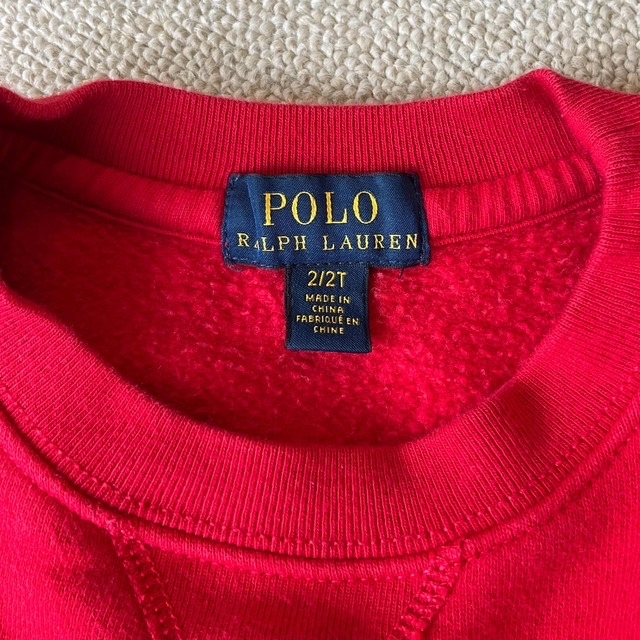 POLO RALPH LAUREN(ポロラルフローレン)のめぐちゃんガーデン様　ラルフローレン　トレーナー　レギンス　GAPジャケット キッズ/ベビー/マタニティのキッズ服男の子用(90cm~)(Tシャツ/カットソー)の商品写真