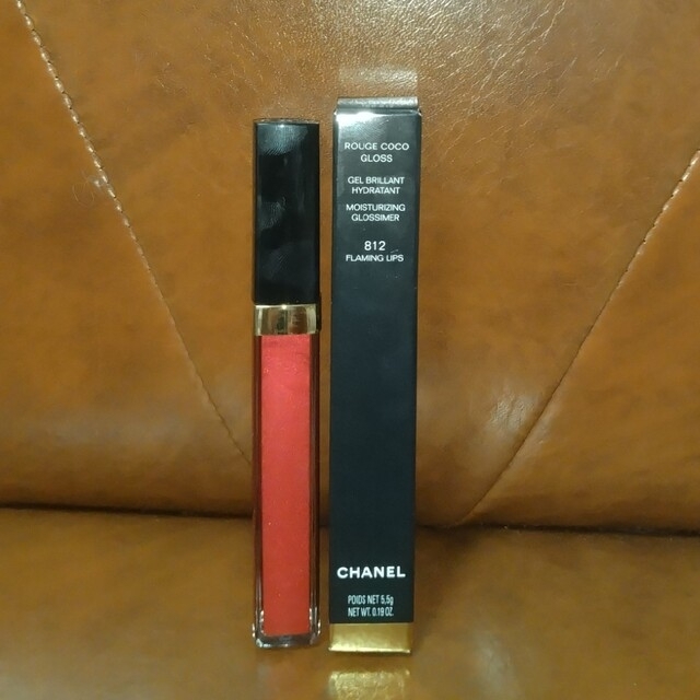 CHANEL(シャネル)のCHANEL 限定 ルージュココグロス 812 コスメ/美容のベースメイク/化粧品(リップグロス)の商品写真