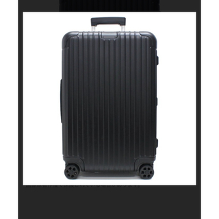 リモワ(RIMOWA)のRIMOWA スーツケース BLACK 36L(トラベルバッグ/スーツケース)