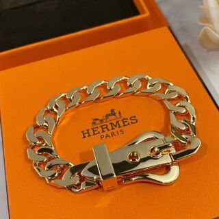 Hermes - HERMESエルメス ブックルセ チェーン ベルト ブレスレット 商品の説