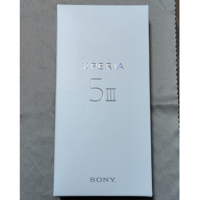 【SIMフリー】Xperia 5 III XQ-BQ42 ブラック256GB