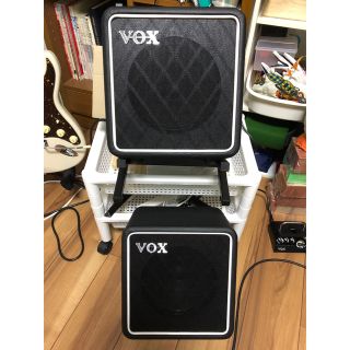 ヴォックス(VOX)のコンパクト ギターアンプ キャビネット  VOX BC108 2個 新品同様(ギターアンプ)