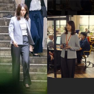 スタイリング(styling/)の新垣結衣着用★Styling/ バイカラーパンツ loungedress(カジュアルパンツ)