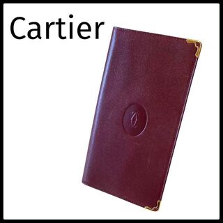 ヴィンテージCartier カルティエ　マストライン　札入れ　金縁　カードケース