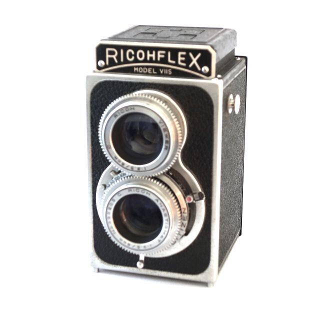 Ricohflex 二眼レフカメラ ModelⅦS 80mm F/3.5  スマホ/家電/カメラのカメラ(フィルムカメラ)の商品写真