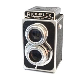 Ricohflex 二眼レフカメラ ModelⅦS 80mm F/3.5 (フィルムカメラ)