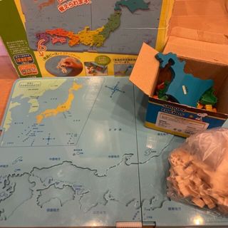 クモン(KUMON)のくもんの日本地図パズル(知育玩具)