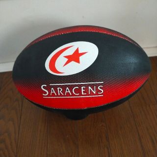 ラグビーボール ５号 SARACENS 必見(ラグビー)