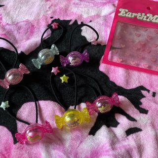 アースマジック(EARTHMAGIC)のEARTHMAGIC☆キャンディ🍬ヘアゴムセット(ファッション雑貨)