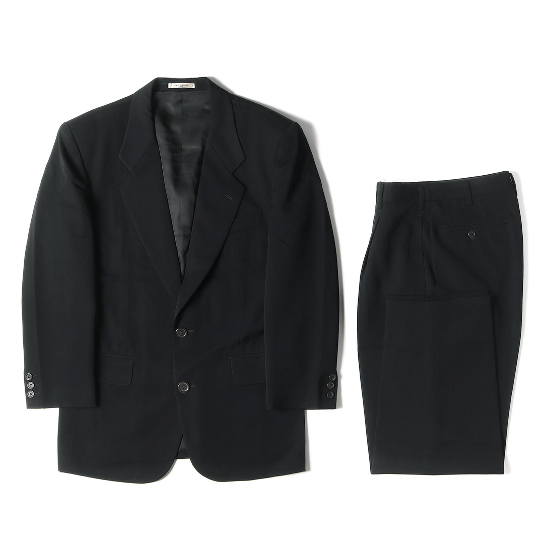 TOKIO KUMAGAI トキオクマガイ ウール スーツ セットアップ / アーカイブ 90s ブラック 黒 M / 46 ビジネス フォーマル ドレス 【メンズ】