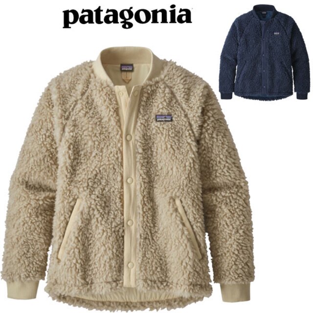 Patagonia ガールズ ボア ジャケット ブルゾン xxlレディース