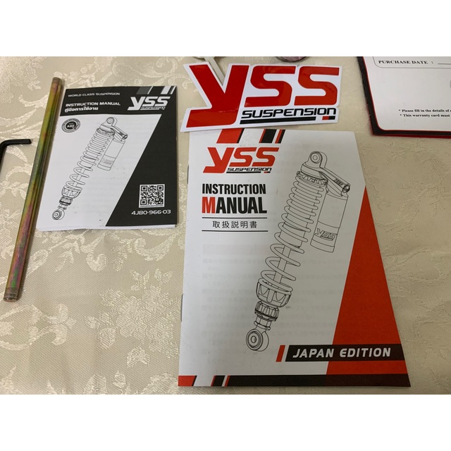 yss Z362 300mm  XL1200 XL883 リアサスペンション