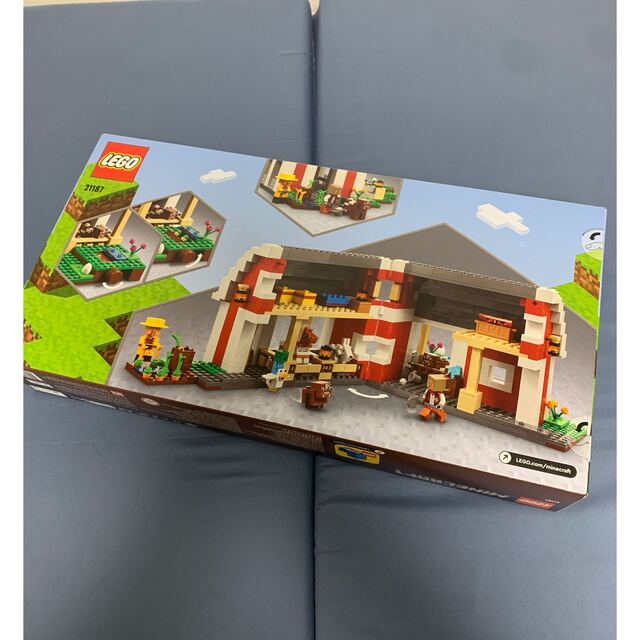 レゴ(LEGO) マインクラフト 赤い馬小屋 21187 新製品 60.0%OFF www