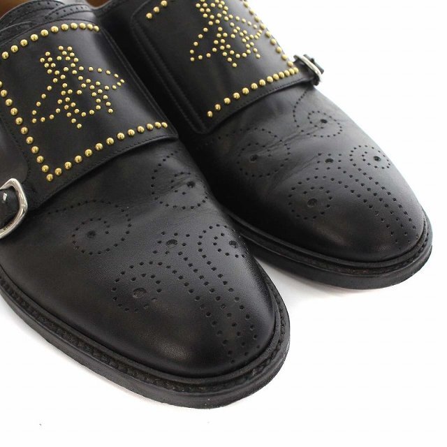 GUCCI ビースタッズ ダブルモンク ビジネスシューズ 10 452562 GUCCI ビースタッズ ダブルモンク ビジネスシューズ 10 452562