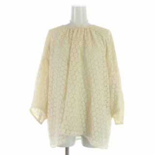 クラネ(CLANE)のCLANE FLORETS LACE CURVE TOPS 1 S アイボリー(その他)