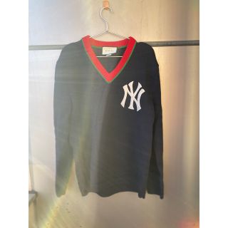 グッチ(Gucci)の定価14万！GUCCI  18aw yankees ヤンキース セーター　ニット(ニット/セーター)