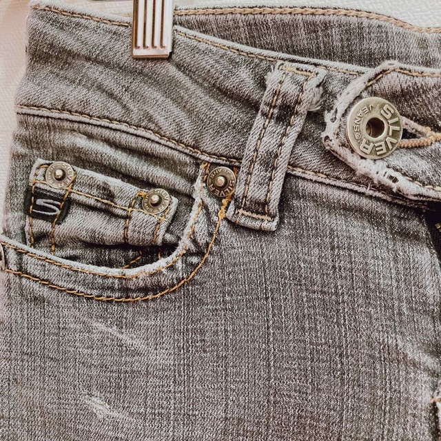 Silver JEANS(シルバージーンズ)の[SILVER JEANS]シルバージーンズ　デニム　25インチ レディースのパンツ(デニム/ジーンズ)の商品写真