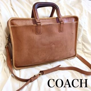 コーチ(COACH)の【希少】オールドコーチ 2way ビジネスバッグ ヴィンテージ COACH(ビジネスバッグ)