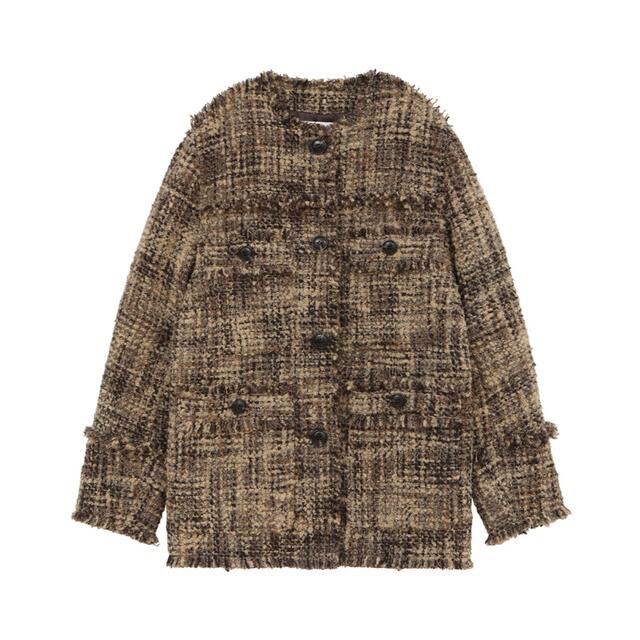 クラネ　NO COLOR TWEED JACKET