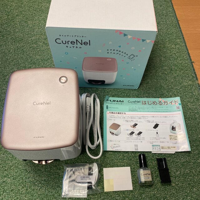 ✨FUNAI ネイルアートプリンター CureNel FBN-FA20-RG✨ 人気