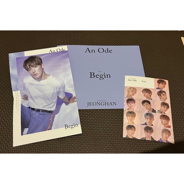 seventeen An Ode Begin ver エンタメ/ホビーのCD(K-POP/アジア)の商品写真