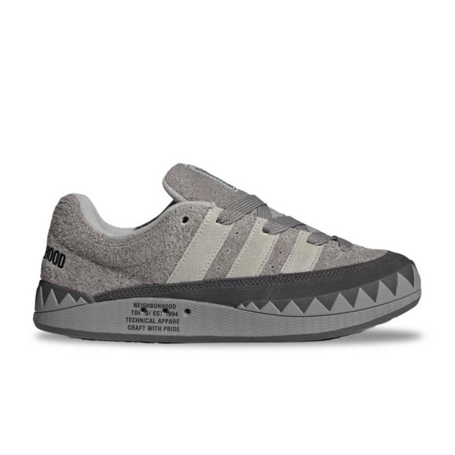 adidas neighborhood adimatic gray 30cm