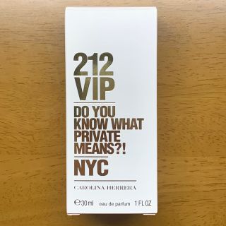 キャロライナヘレナ(CAROLINA HERRERA)のキャロライナヘレナ212 VIP オードパルファム 30mL(香水(女性用))