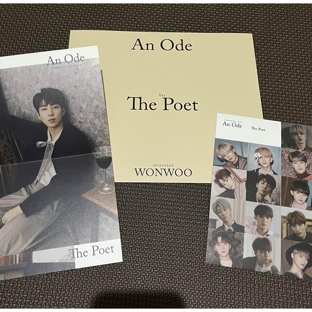 seventeen An Ode The Poet ver エンタメ/ホビーのCD(K-POP/アジア)の商品写真