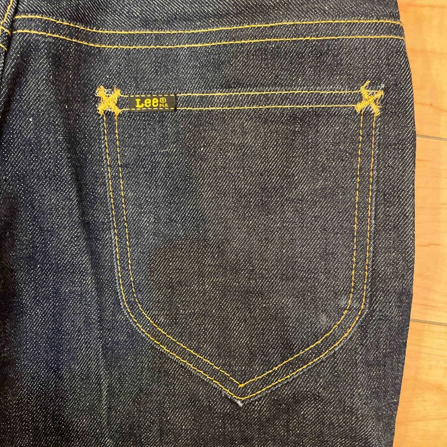 Lee(リー)の濃紺 70s USA製 Lee フレア ベルボトム デニム ビクトリア ベッカム レディースのパンツ(デニム/ジーンズ)の商品写真