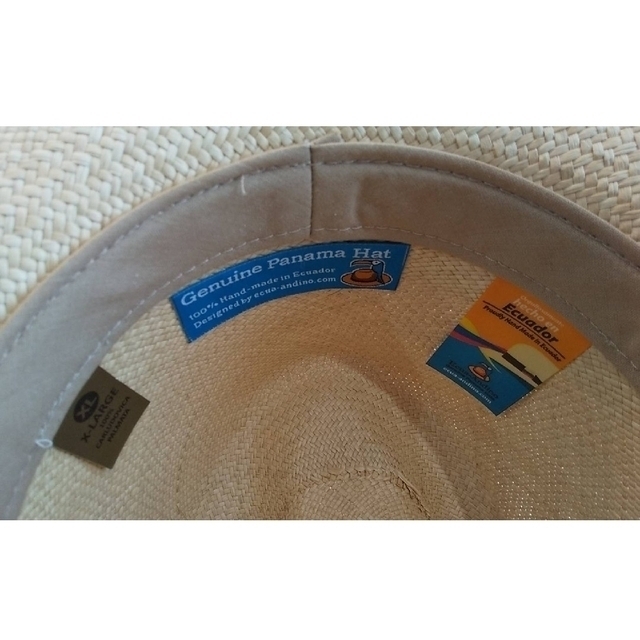 Panama Hat(パナマハット)のパナマハット Genuine Panama Hat ストローハット レディースの帽子(ハット)の商品写真