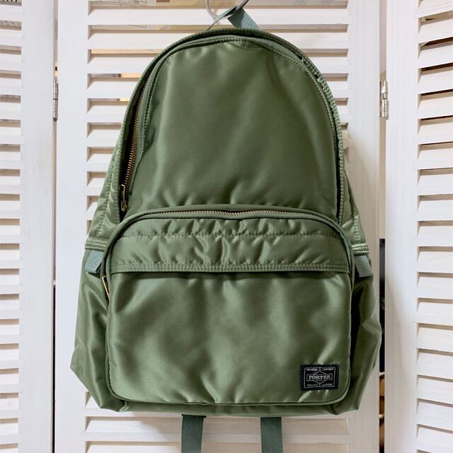 新品　PORTER ポーター　タンカー　バックパック　リュック　セージグリーン