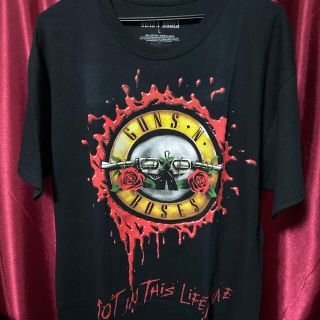 キムタク着用・2017】GUNS N´ ROSESガンズアンドローゼズTシャツ-