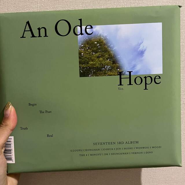 seventeen An Ode Hope ver エンタメ/ホビーのCD(K-POP/アジア)の商品写真