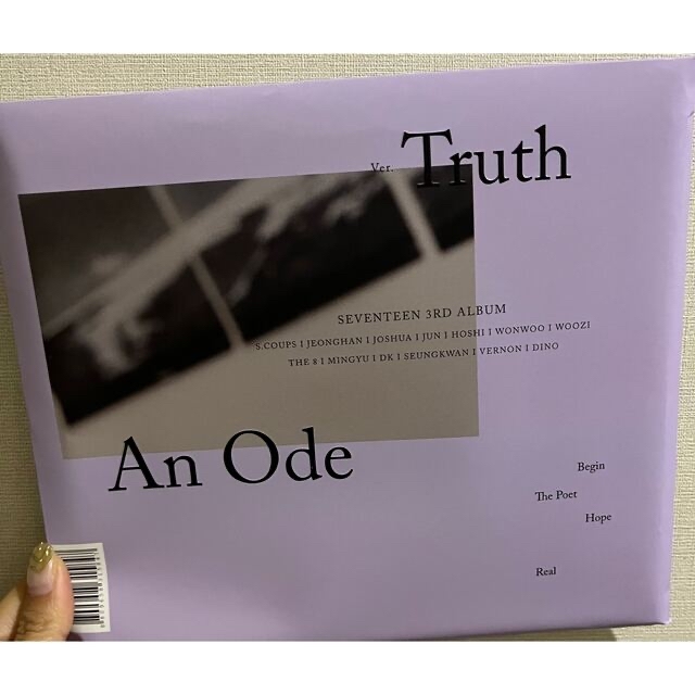 seventeen An Ode Truth ver エンタメ/ホビーのCD(K-POP/アジア)の商品写真