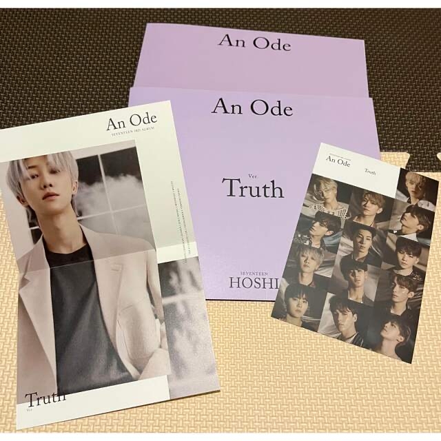 seventeen An Ode Truth ver エンタメ/ホビーのCD(K-POP/アジア)の商品写真