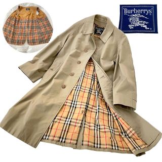 バーバリー(BURBERRY)の【Burberrys】60's ライナー付 メンズ ステンカラーコート ベージュ(ステンカラーコート)