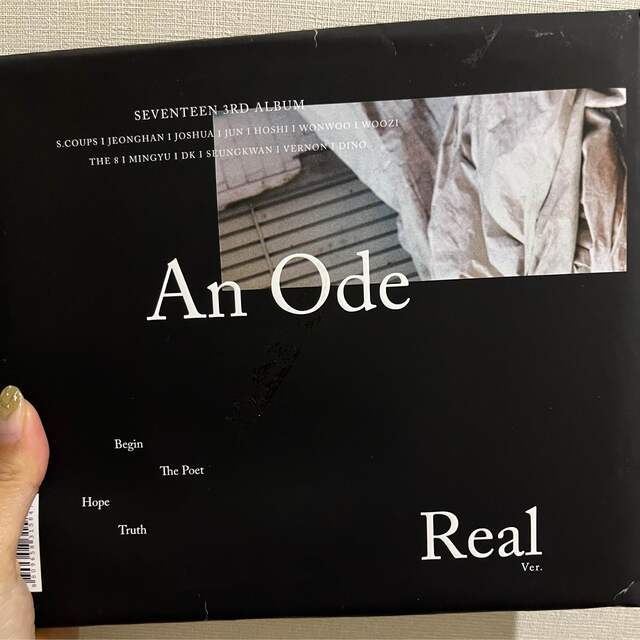 seventeen An Ode Real ver エンタメ/ホビーのCD(K-POP/アジア)の商品写真