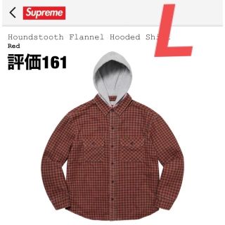 シュプリーム(Supreme)のSupreme Houndstooth Flannel Hooded Shirt(パーカー)