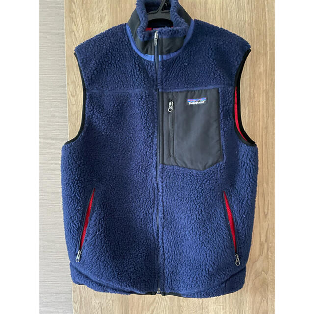 ベスト【美品】Patagonia レトロX フリース ベスト ネイビー ボア