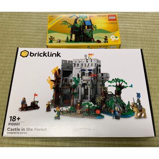 レゴ(Lego)のレゴ LEGO 910001 森の人の城 ＋ 40567 新品未開封(知育玩具)