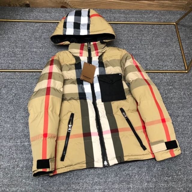 同梱不可】 バーバリー BURBERRY LONDON リバーシブル 中綿 ジャケット