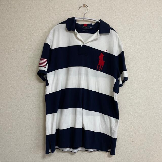 POLO RALPH LAUREN(ポロラルフローレン)のポロラルフローレン ポロシャツ ビッグポニー　ボーダー メンズのトップス(ポロシャツ)の商品写真