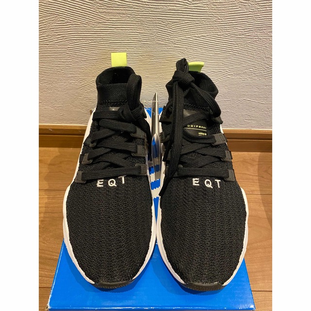 adidas(アディダス)のadidas EQT SUPPORTMIDADV ブラック　22.5cm新品 レディースの靴/シューズ(スニーカー)の商品写真