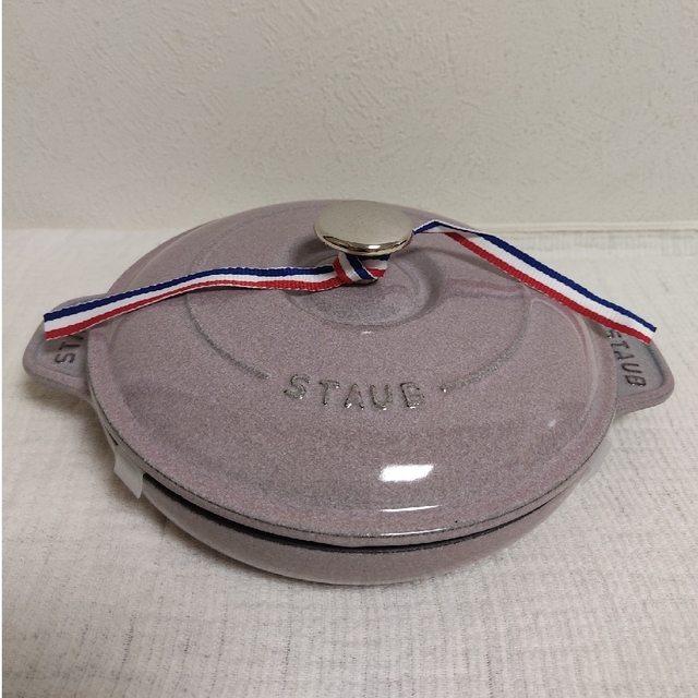 STAUB　ラウンドホットプレートインテリア/住まい/日用品